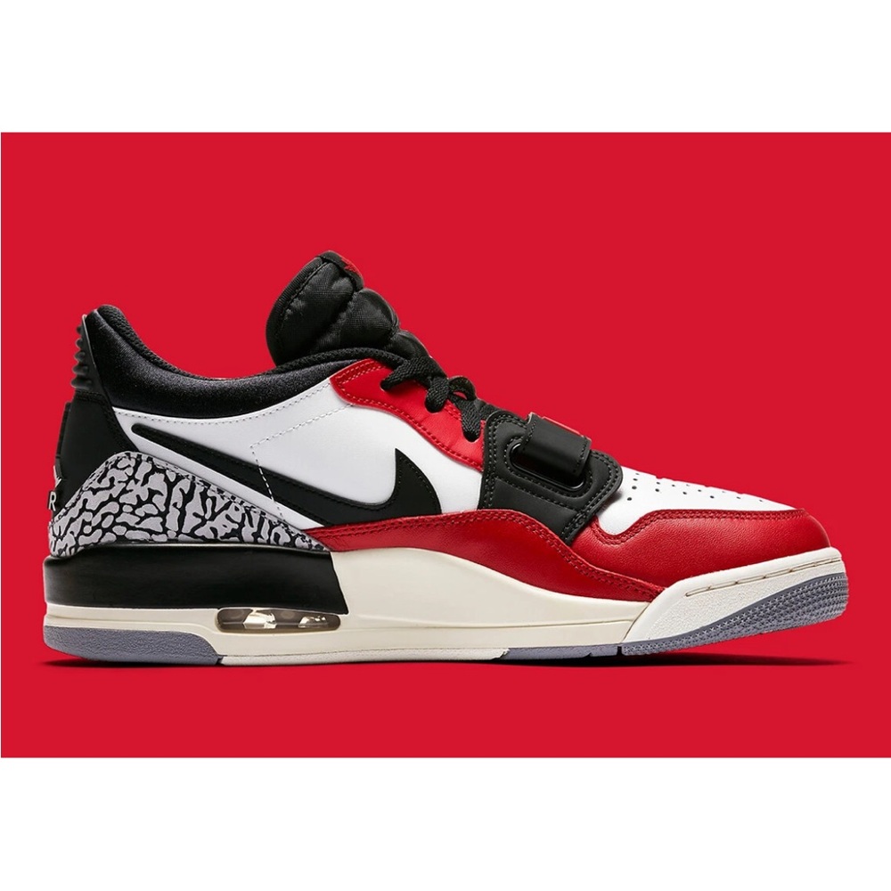 Nike Air Jordan Legacy 312 Low Chicago Varsity Red Black CD7069-106 Mens 11 NWHB - Picture 5 of 6
